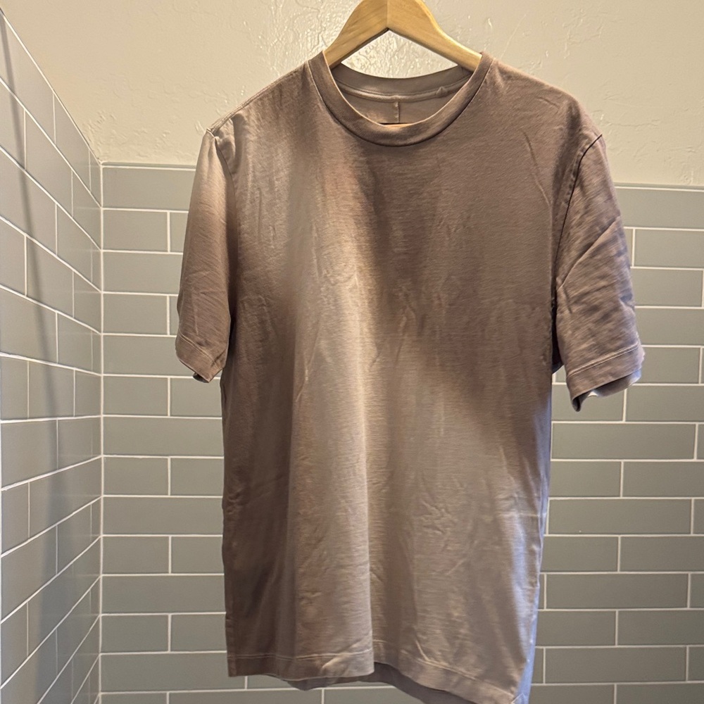 rag & bone Men's Short Sleeve Tee - Taupe